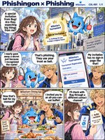 Phishingon comic preview