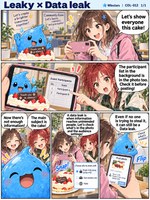 Leaky comic preview