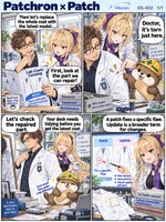 Patchron comic preview
