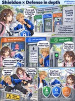 Shieldon comic preview