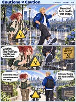 Cautione comic preview