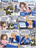 Tracer comic preview