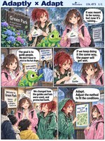 Adaptly comic preview