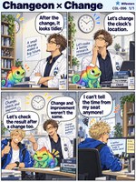Changeon comic preview