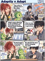 Adaptly comic preview